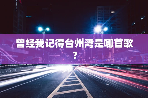 曾经我记得台州湾是哪首歌？