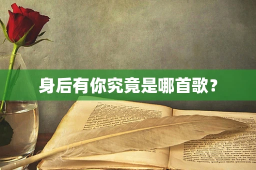 身后有你究竟是哪首歌？