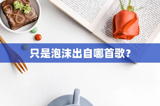 只是泡沫出自哪首歌？