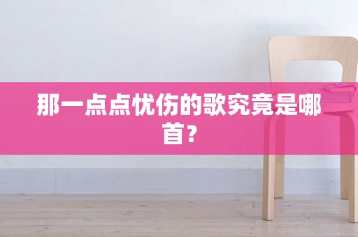 那一点点忧伤的歌究竟是哪首？