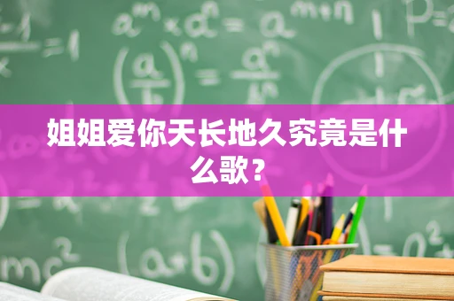 姐姐爱你天长地久究竟是什么歌？