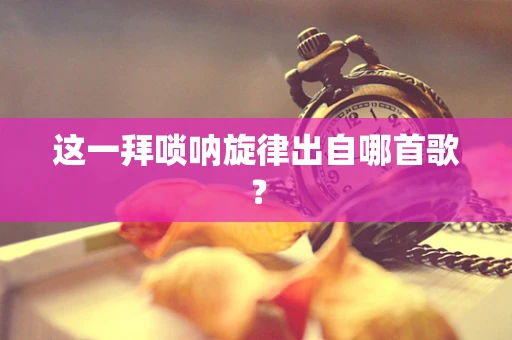 这一拜唢呐旋律出自哪首歌？