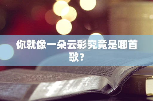 你就像一朵云彩究竟是哪首歌？