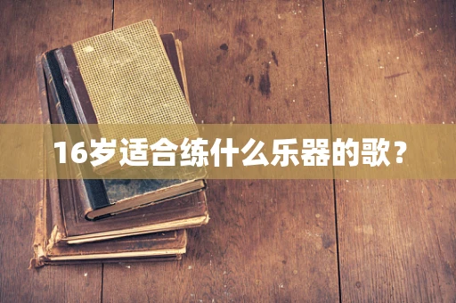16岁适合练什么乐器的歌？