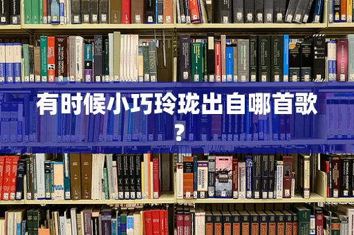 有时候小巧玲珑出自哪首歌？