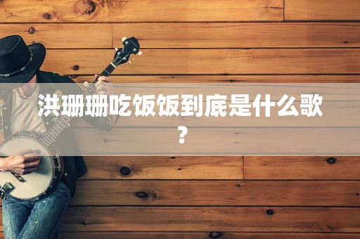 洪珊珊吃饭饭到底是什么歌？
