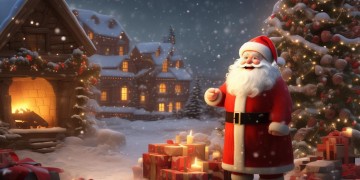 圣诞老人配什么歌好看？