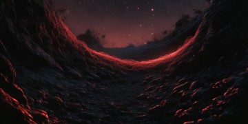 红穿过黑暗的夜究竟出自哪首歌？