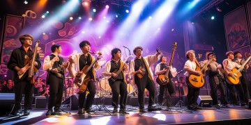 四大天王同台演出唱了什么歌？