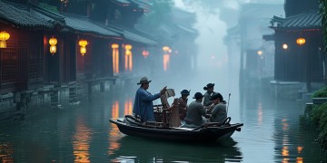 乌镇船上唱的再见究竟是哪首歌？