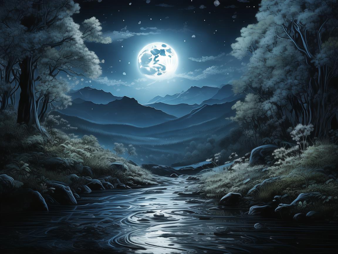 夜里迷人的月光究竟是哪首歌？